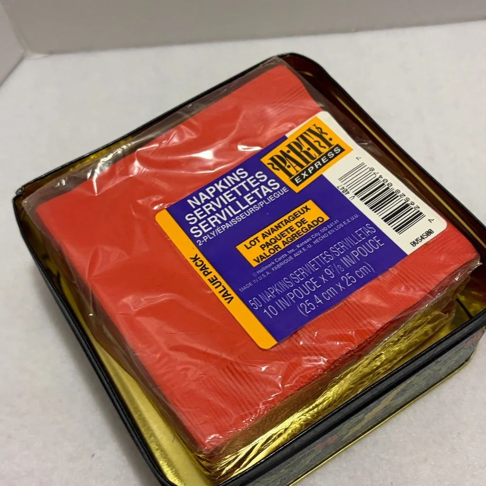 Hallmark christmas tin